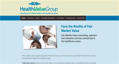 Desktop Screenshot of healthvaluegroup.com